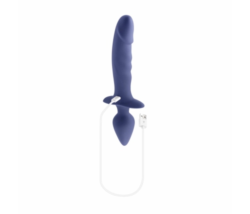 Gender X Dual Defender Silicone Dual-Ended Vibrator with Remote 26cm