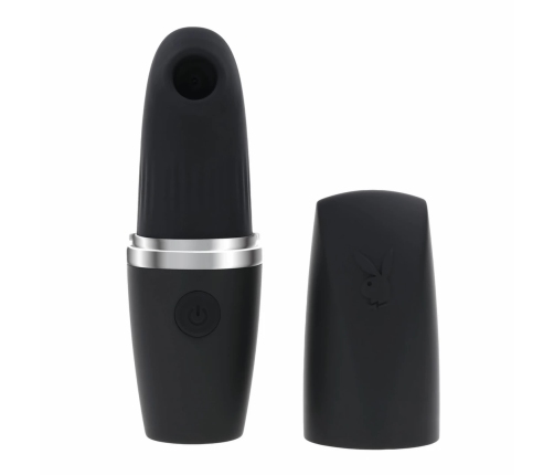 Playboy Excursion Intimate Suction Device Lipstick-Style, Pink, USB