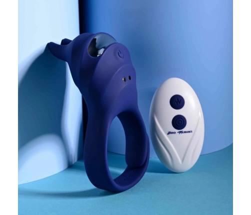Zero Tolerance Adjustable Silicone Vibrating Ring with Remote Control