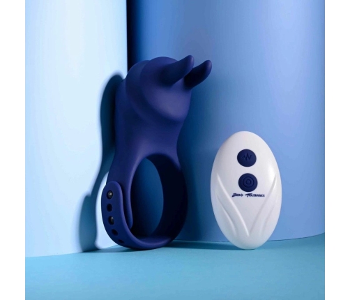Zero Tolerance Adjustable Silicone Vibrating Ring with Remote Control