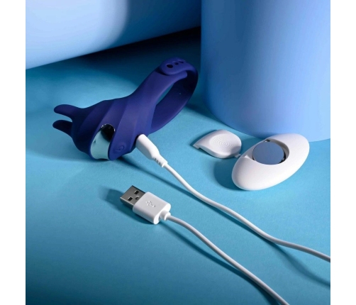 Zero Tolerance Adjustable Silicone Vibrating Ring with Remote Control