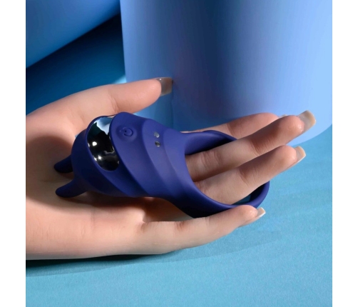 Zero Tolerance Adjustable Silicone Vibrating Ring with Remote Control