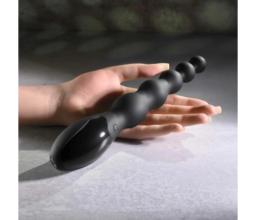 Zero Tolerance Backdoor Baton Flexible Beaded Vibrator 24cm Black
