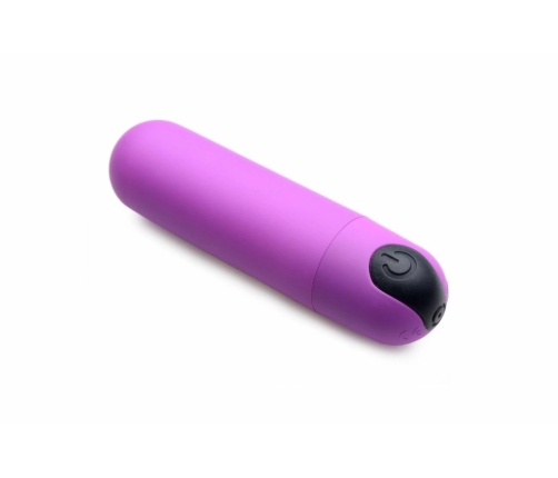 Bang! Mini Vibrating Bullet Purple - Compact Rechargeable Model