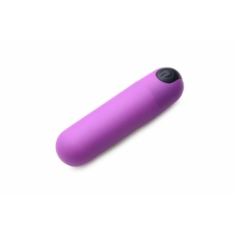 Bang! Mini Vibrating Bullet Purple - Compact Rechargeable Model