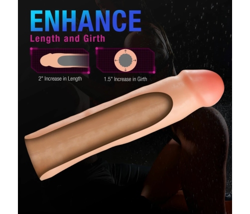 Blush Performance Plus Tenacity Silicone Extension Sleeve 5 cm