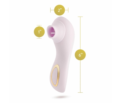 Blush Delice Fleur Air Pulse System, Barely Purple, Ergonomic Design