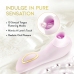 Blush Delice Fleur Air Pulse System, Barely Purple, Ergonomic Design