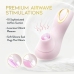 Blush Delice Fleur Air Pulse System, Barely Purple, Ergonomic Design