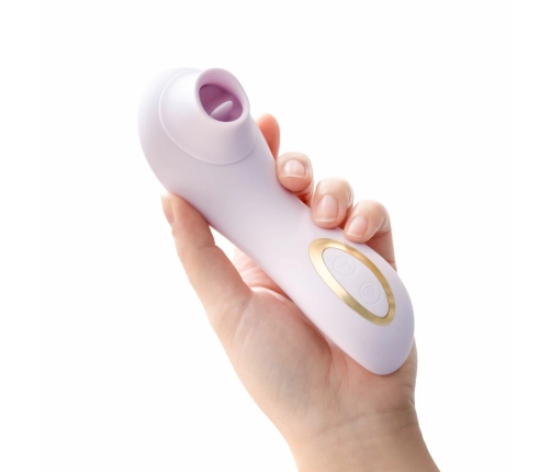 Blush Delice Fleur Air Pulse System, Barely Purple, Ergonomic Design