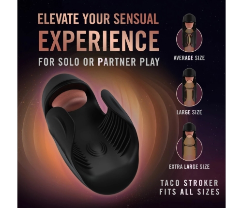 Blush M For Men Lickety Split Intimate Machine Black Silicone USB
