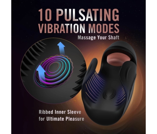 Blush M For Men Lickety Split Intimate Machine Black Silicone USB