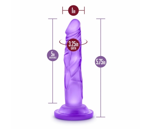 Blush Novelties B Yours Mini System Purple - Compact Intimate Silicone Model