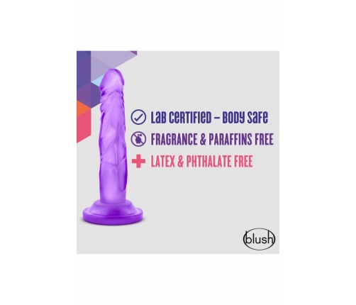 Blush Novelties B Yours Mini System Purple - Compact Intimate Silicone Model