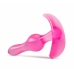 Blush Novelties B Yours Curvy Pink Plug - Slim Anatomical Model 9 cm