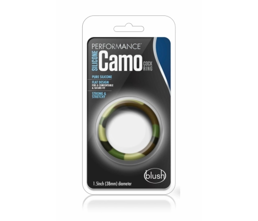 Blush Performance Silicone Camo Ring - Flexible Anatomical Design