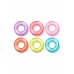 Blush Play With Me King of the Ring Set - 6 Silicone Rings, Multicolor