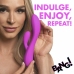 BANG! Flexible Dual Motor Rabbit Vibrator Purple 19.5cm Waterproof