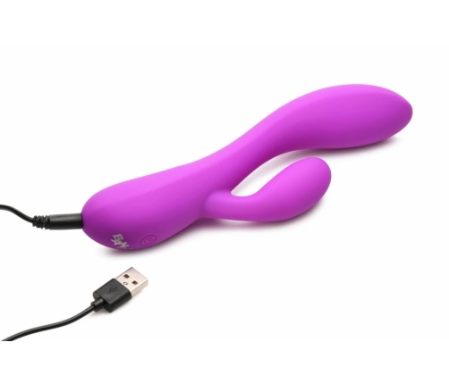 BANG! Flexible Dual Motor Rabbit Vibrator Purple 19.5cm Waterproof