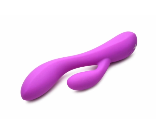 BANG! Flexible Dual Motor Rabbit Vibrator Purple 19.5cm Waterproof