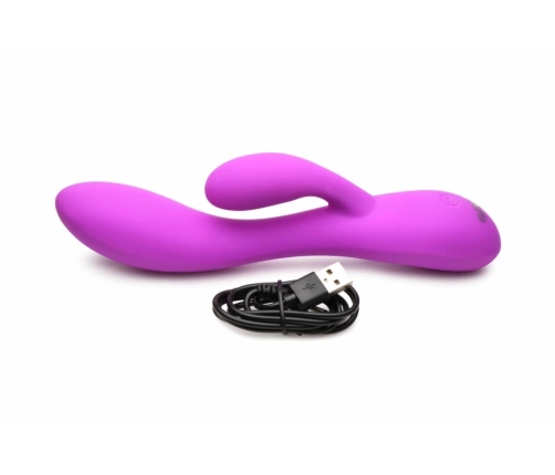 BANG! Flexible Dual Motor Rabbit Vibrator Purple 19.5cm Waterproof