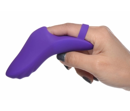FRISKY Finger Pro Vibration Device Purple - 3 Speeds, Waterproof