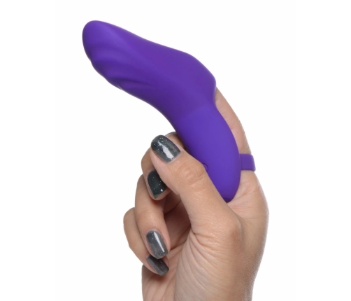 FRISKY Finger Pro Vibration Device Purple - 3 Speeds, Waterproof