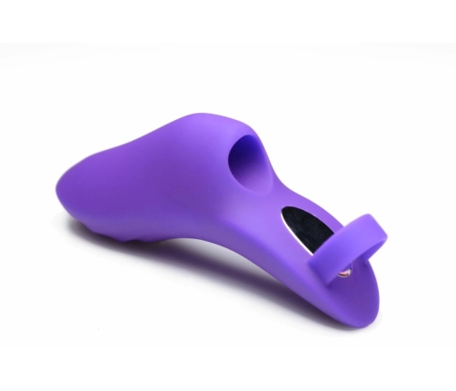 FRISKY Finger Pro Vibration Device Purple - 3 Speeds, Waterproof