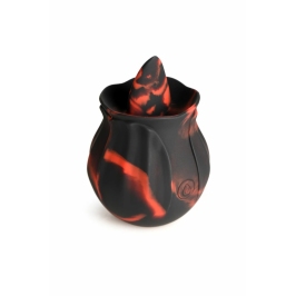 Bloomgasm Black Kiss Rose System Red/Black - Licking Motion Vibrator