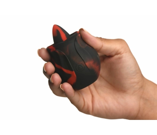 Bloomgasm Black Kiss Rose System Red/Black - Licking Motion Vibrator
