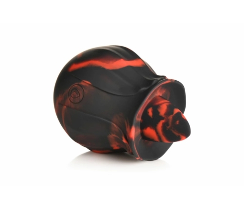 Bloomgasm Black Kiss Rose System Red/Black - Licking Motion Vibrator