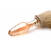TAILZ Fox Tail Glass Plug Orange - Borosilicate Glass & Faux Fur 20cm