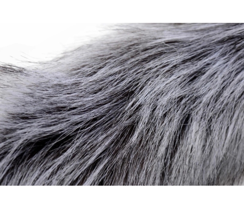TAILZ Grey Wolf Tail Set - Silicone Intimate Plug & Faux Fur Ears, Grey