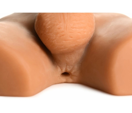 JOCK BioSkin Intimate Machine with Adjustable Core Medium Tone 7in