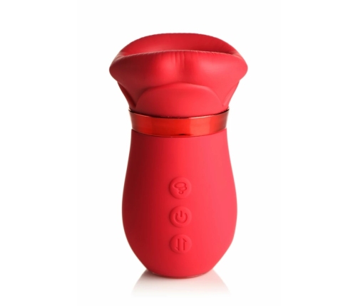 LICKGASM Kiss Me More Intimate Suction & Vibration Device Pink 12.4cm