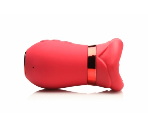 LICKGASM Kiss Me More Intimate Suction & Vibration Device Pink 12.4cm