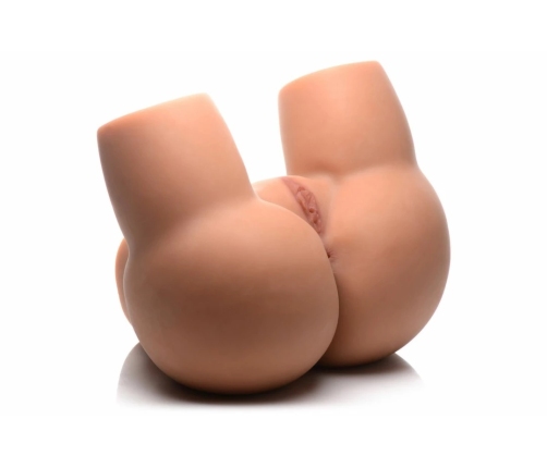 Mistress Jennifer Bubble Butt Dual Tunnel Anatomical Model, Medium, 23kg