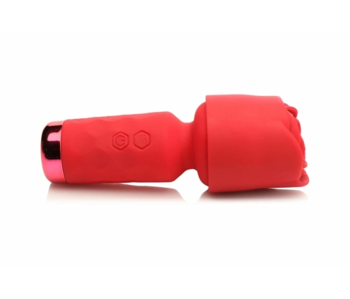 Bloomgasm Pleasure Rose Mini Wand Red - Compact Intimate Massager
