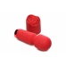 Bloomgasm Pleasure Rose Mini Wand Red - Compact Intimate Massager
