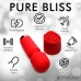 Bloomgasm Pleasure Rose Mini Wand Red - Compact Intimate Massager
