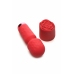 Bloomgasm Pleasure Rose Mini Wand Red - Compact Intimate Massager