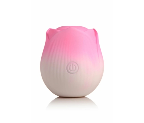 Bloomgasm Throbbing Rose Intimate Pulsing Device Pink 6.4 cm