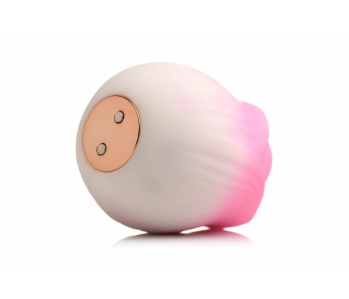 Bloomgasm Throbbing Rose Intimate Pulsing Device Pink 6.4 cm