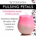 Bloomgasm Throbbing Rose Intimate Pulsing Device Pink 6.4 cm