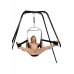 Trinity Vibes Ultimate Freestanding Adjustable Steel Swing Stand Black