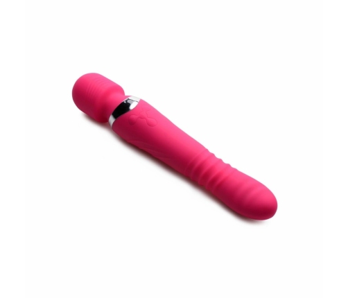 INMI Ultra Thrust-Her Silicone Wand Dual-Action Massager Pink 27.3cm