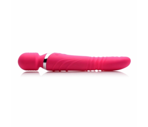 INMI Ultra Thrust-Her Silicone Wand Dual-Action Massager Pink 27.3cm