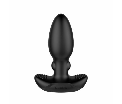 Nexus BEAT Silicone Rhythmic Plug with Remote Control, USB, Black 11,2 cm