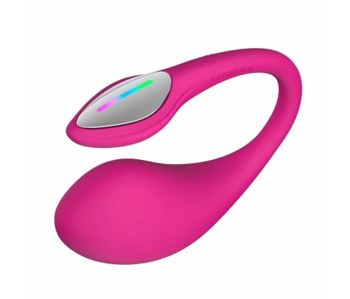 Lovense Lush 4 Wireless Vibrating Egg with Multicolor LED Tail, App Control