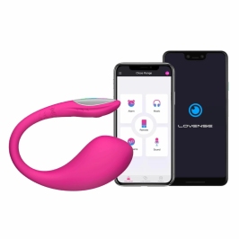 Lovense Lush 4 Wireless Vibrating Egg with Multicolor LED Tail, App Control